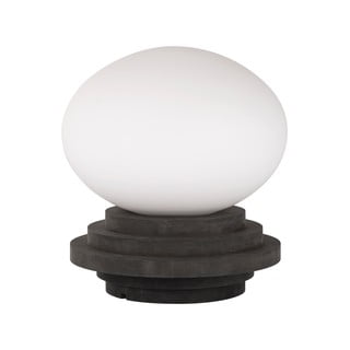 Biało-szara lampa stołowa Amfi – Markslöjd