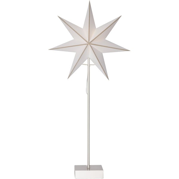 Biała świecąca dekoracja Best Season Astro, wys. 74 cm