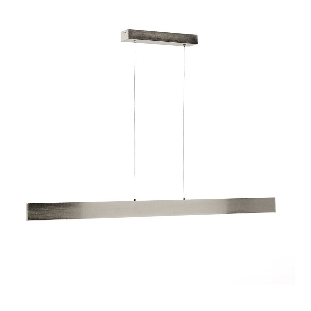 Lampa wisząca LED w kolorze srebra z metalowym kloszem Boadella – Kave Home