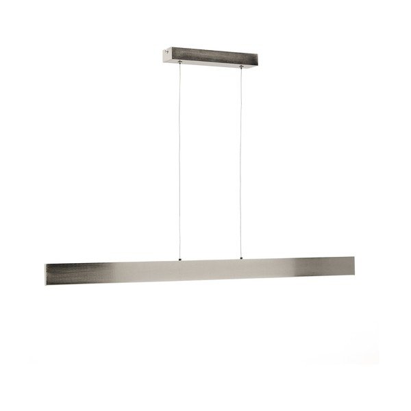 Lampa wisząca LED w kolorze srebra z metalowym kloszem Boadella – Kave Home