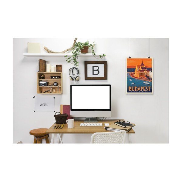 Plakat Americanflat Budapest, 42x30 cm-image-2