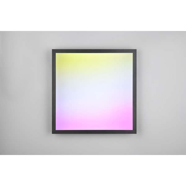 Czarna lampa sufitowa LED 44.5x44.5 cm Beta – Reality-image-2