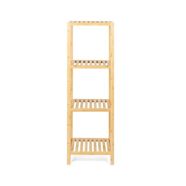 Bambusowy regał łazienkowy w naturalnym kolorze 37x110 cm Skaren – Bonami Essentials-image-2