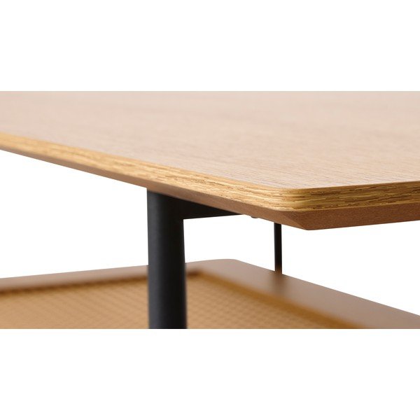 Stolik w dekorze dębu w naturalnym kolorze 55x110 cm Pensacola – Unique Furniture-image-3