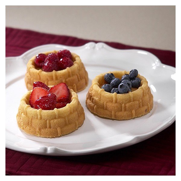 Foremki na 6 babeczek Nordic Ware Mini Marianne, 700 ml-image-1