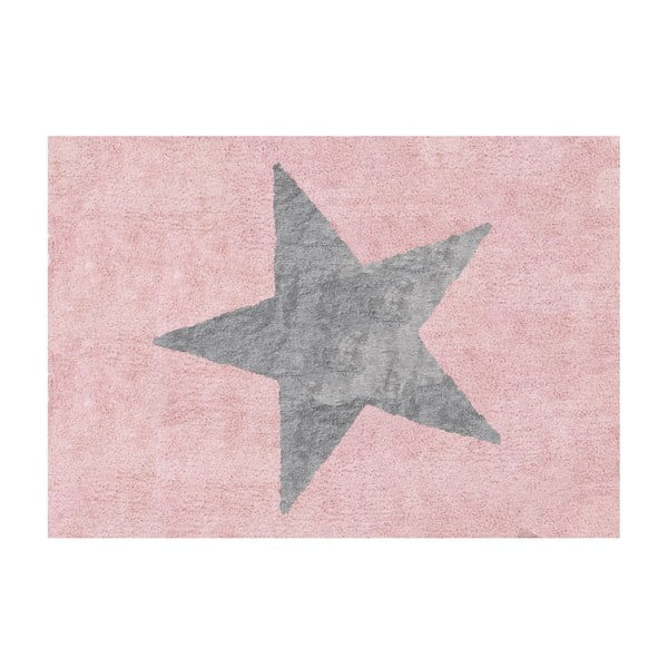 Dywan Estela 160x120 cm, różowo-szary
