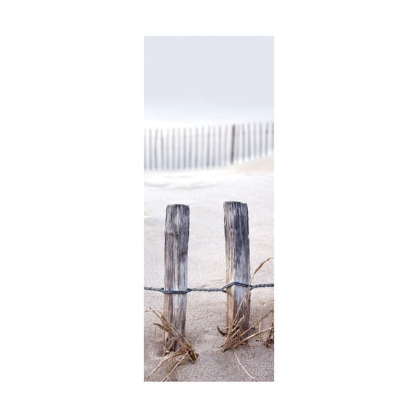 Szklany obraz Fence In The Dunes, 30x80 cm