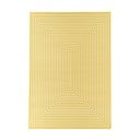 Żółty dywan odpowiedni na zewnątrz Floorita Braid, 200x285 cm