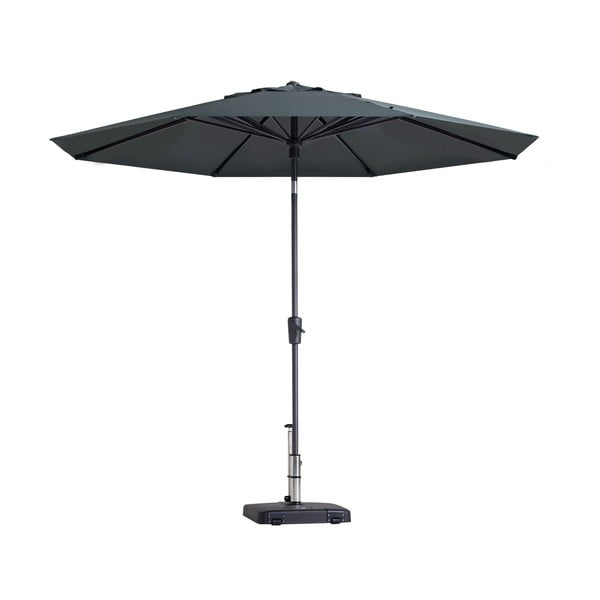 Szary parasol ogrodowy ø 300 cm Paros II − Madison