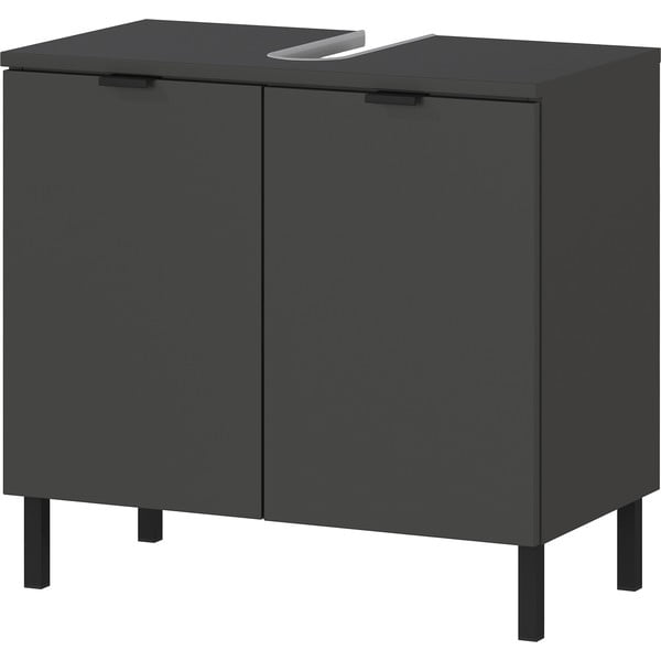 Antracytowy zestaw łazienkowy Arcena – Germania-image-2