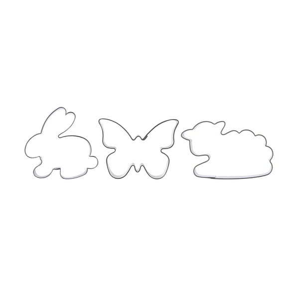 Foremki do wykrawania z wielkanocnym motywem zestaw 3 szt. – Orion