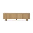 Szafka pod TV w dekorze dębu w naturalnym kolorze 180x50,5x40 cm Padoc – MOME