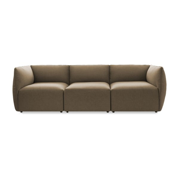 Beżowa 3-osobowa sofa modułowa Vivonita Cube