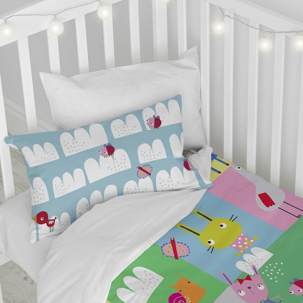 Dziecięca pościel bawełniana Moshi Moshi Patchwork, 115x145 cm-image-3