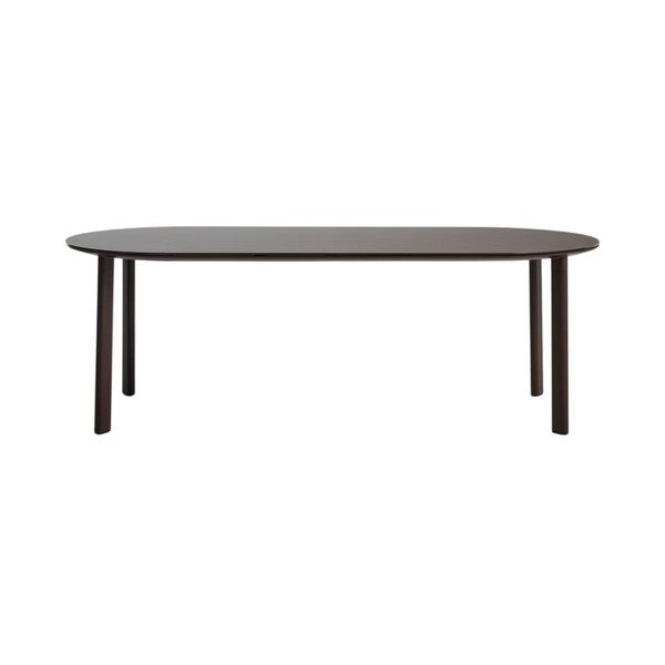Stół ogrodowy ze szklanym blatem 100x230 cm Erice – Kave Home-image-3
