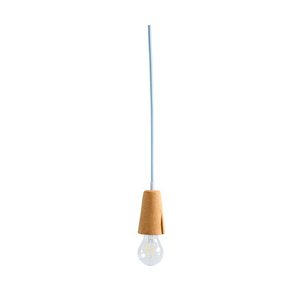 Lampa wisząca Galula Sininho Light z niebieskim kablem