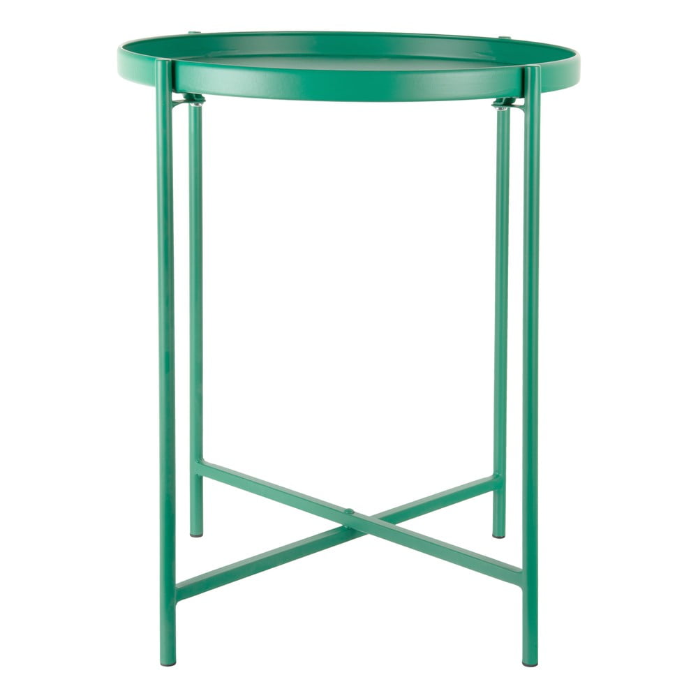 Metalowy okrągły stolik ø 40 cm Meseta  – Leitmotiv (zdjęcie 3)