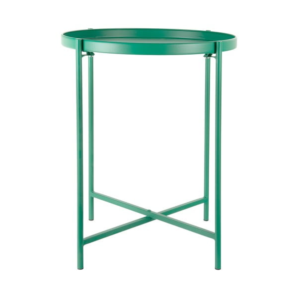 Metalowy okrągły stolik ø 40 cm Meseta  – Leitmotiv-image-2