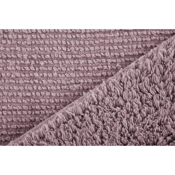 Jasnoróżowy dywanik łazienkowy 50x45 cm Riva – Tiseco Home Studio-image-1