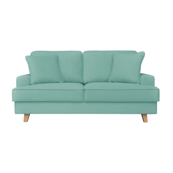 Miętowa sofa 2-osobowa Cosmopolitan design Madrid