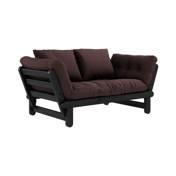 Sofa rozkładana Karup Design Beat Black/Brown-image-3