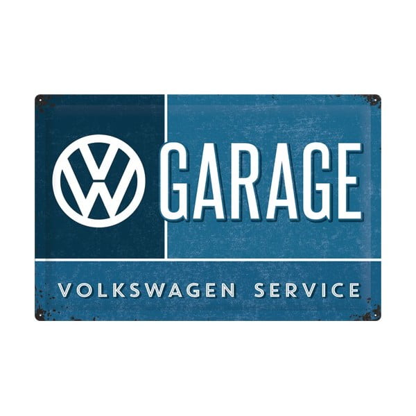 Tabliczka blaszana VW Service, 40x60 cm