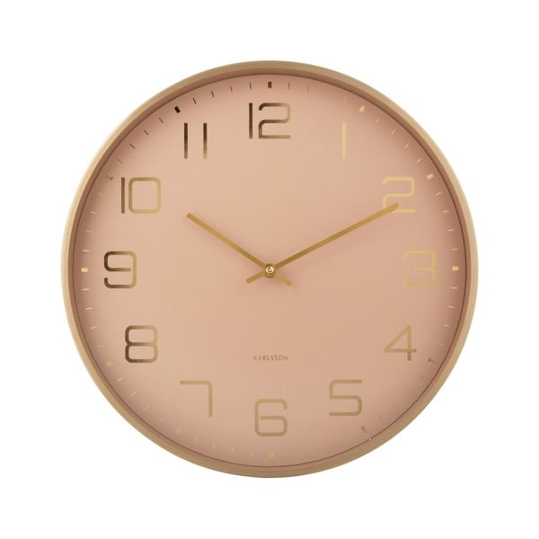Zegar ścienny ø 40 cm Elegance Glow – Karlsson