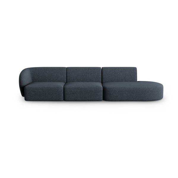 Niebieska sofa 302 cm Shane – Micadoni Home