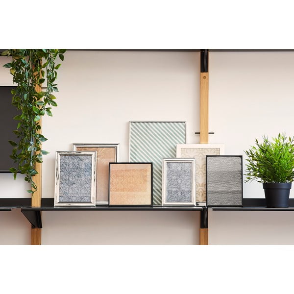 Czarna metalowa ramka stojąca/ścienna 16x16 cm Sweet Memory – Zilverstad-image-3