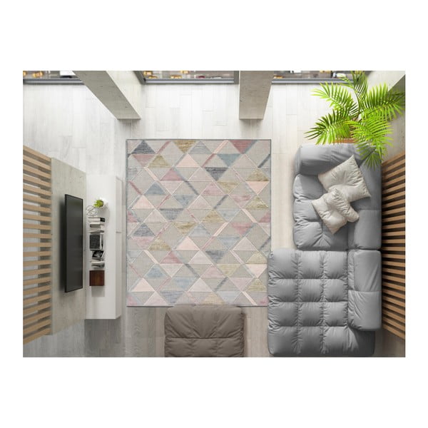 Szary dywan Universal Margot Triangle, 120x170 cm-image-2