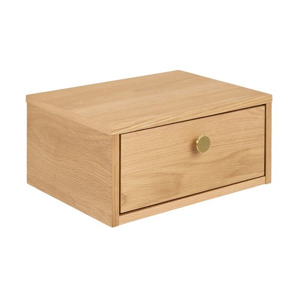 Szafka nocna w dekorze dębu w jasnym naturalnym kolorze Monfort – Actona-image-2