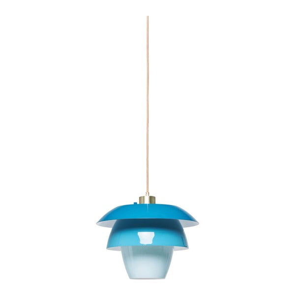 Niebieska lampa sufitowa Kare Design Flying Saucer
