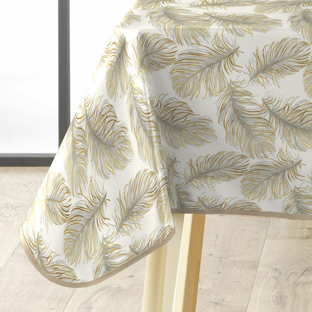 Obrus zmywalny 140x240 cm Plumina – douceur d'intérieur (zdjęcie 4)
