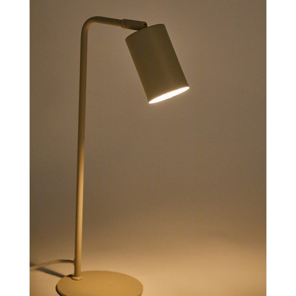 Beżowa metalowa lampa stołowa (wysokość 49 cm) Manie – Kave Home-image-2