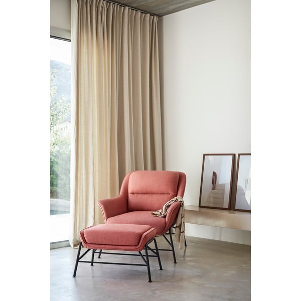 Różowy podnóżek Teulat Sadira-image-1