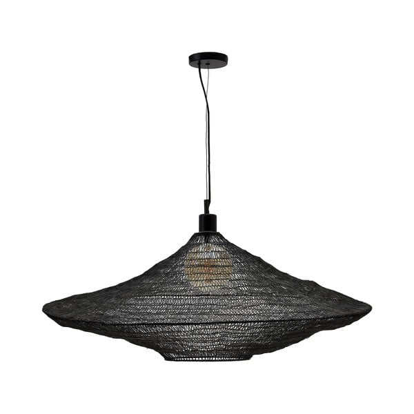 Czarna lampa wisząca ø 87 cm Makai – Kave Home