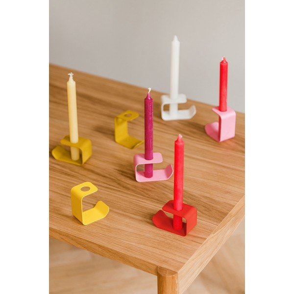 Metalowy świecznik Flec – noo.ma-image-3