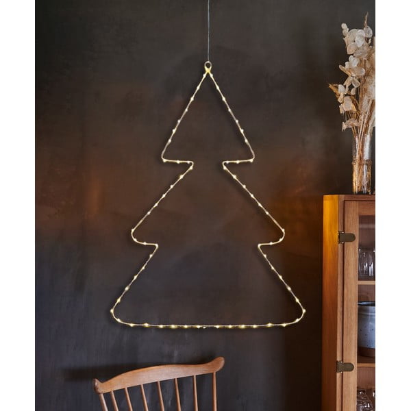 Biała wisząca świąteczna dekoracja świetlna Liva – Sirius-image-1