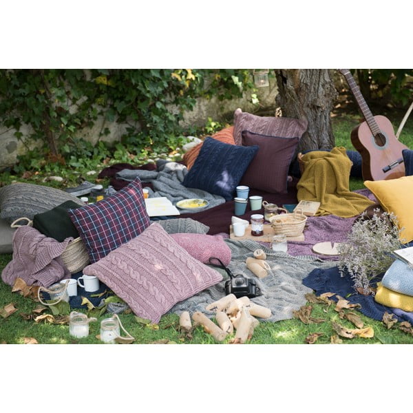 Poszewka na poduszkę Laman Gris, 45x45 cm-image-1