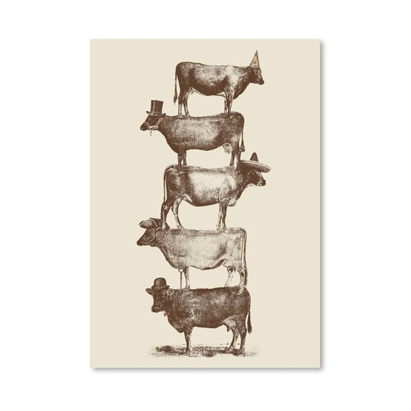 Plakat Cow Cow Nuts, 30x42 cm