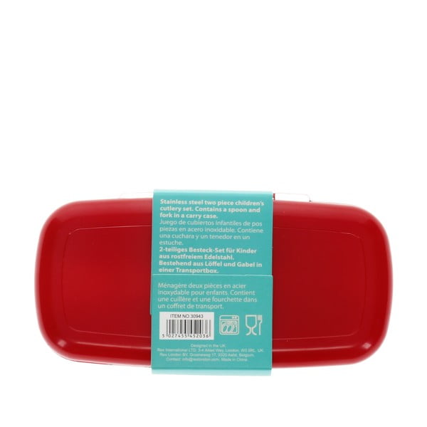 Sztućce dla dzieci ze stali nierdzewnej 2 szt. Baby Dinos – Rex London-image-4