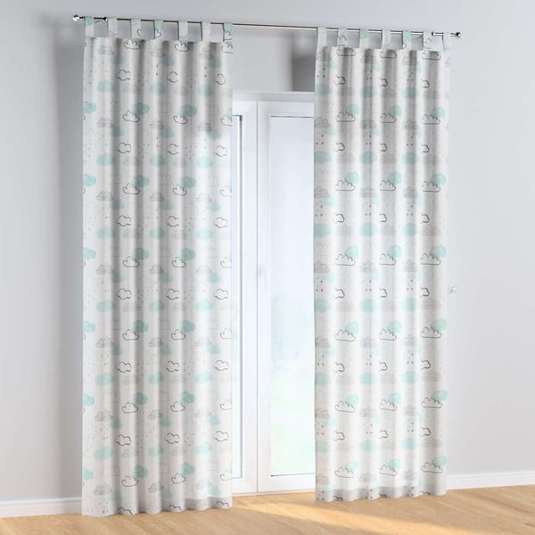 Zasłona dziecięca 260x130 cm Magic Collection – Yellow Tipi-image-3