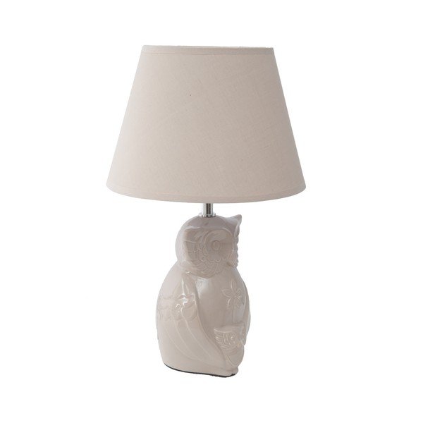 Beżowa lampa stołowa Mauro Ferretti Gufo-image-3