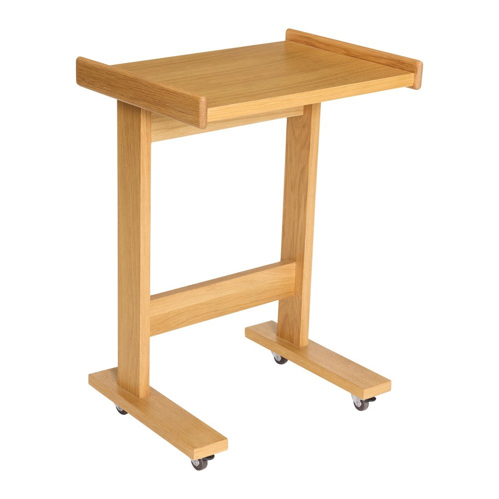 Stolik w dekorze dębu 35x48 cm Less – Hübsch