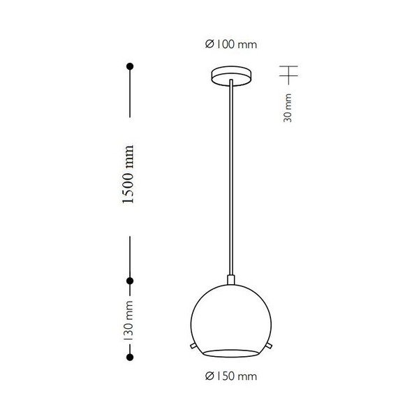 Lampa MYOO, silver/white-image-1