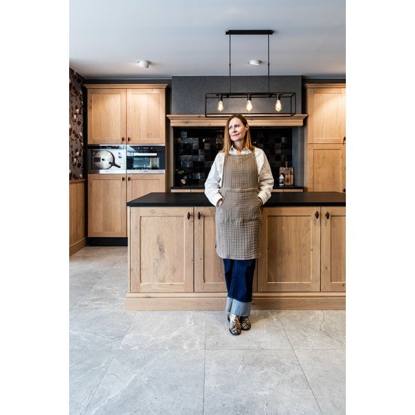 Bawełniany fartuch Suzette – Tiseco Home Studio-image-1