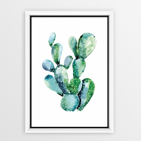 Plakat w ramce Piacenza Art Kaktus, 30x20 cm