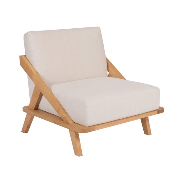 Fotel z drewna dębowego Ellenberger design Nordic Space
