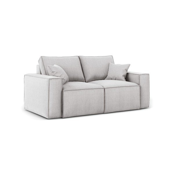 Jasnoszara sofa Cosmopolitan Design Miami, 180 cm-image-2