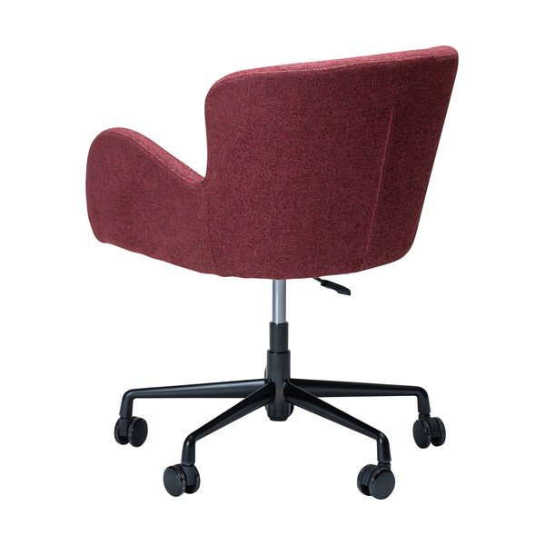 Bordowe krzesło biurowe Glam – DAN-FORM Denmark-image-3